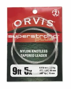 Orvis 2 Pack Super Strong Plus Leaders 9ft
