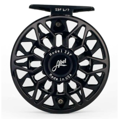 Abel SDF Black Ported #4/5 Reel 6 Abel SDF Black Ported #4/5 Reel -Droge vliegen Winkel Abel SDF Black Ported 45 Reel ABEL SDFBK 45 abel sdf black 600x