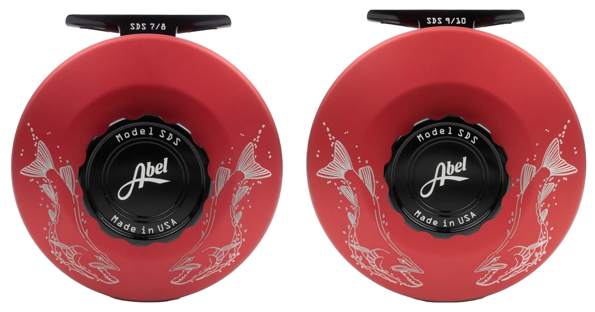 Abel SDS Pike Red Custom Reel - Limited Edition 1 Abel SDS Pike Red Custom Reel - Limited Edition