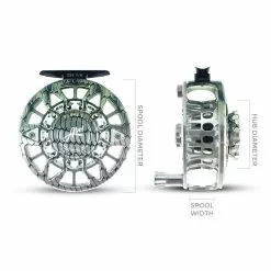 Abel SDS Ported Bonefish #7/8 Reel 8 Abel SDS Ported Bonefish #7/8 Reel -Droge vliegen Winkel Abel SDS Ported Bonefish 78 Reel ABEL SDSPBONE 78 sds bone 3