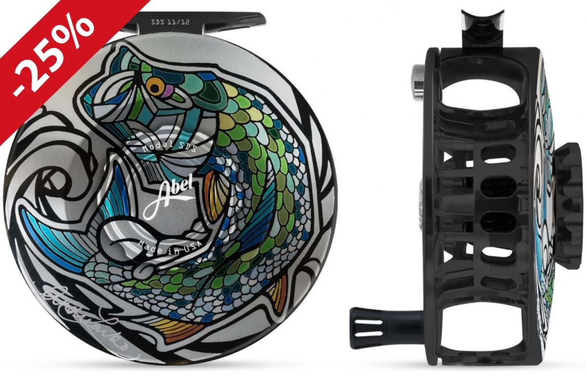 Abel SDS Solid Larko Tarpon #11/12 Reel - DEMO 1 Abel SDS Solid Larko Tarpon #11/12 Reel - DEMO