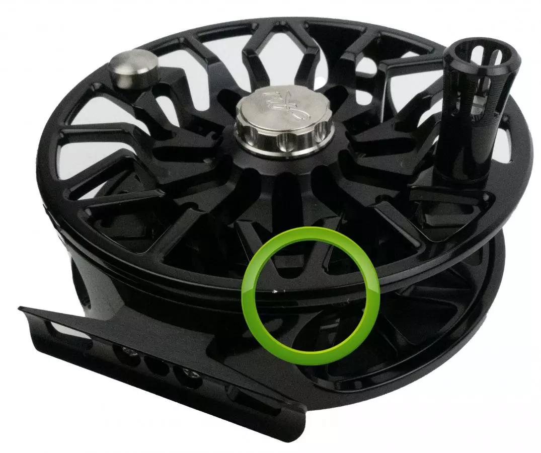 Abel SDS Solid Larko Tarpon #11/12 Reel - DEMO 3 Abel SDS Solid Larko Tarpon #11/12 Reel - DEMO - Afbeelding 3