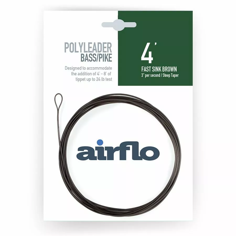 Airflo Polyleader Bass And Pike 4ft 3 Airflo Polyleader Bass And Pike 4ft - Afbeelding 3