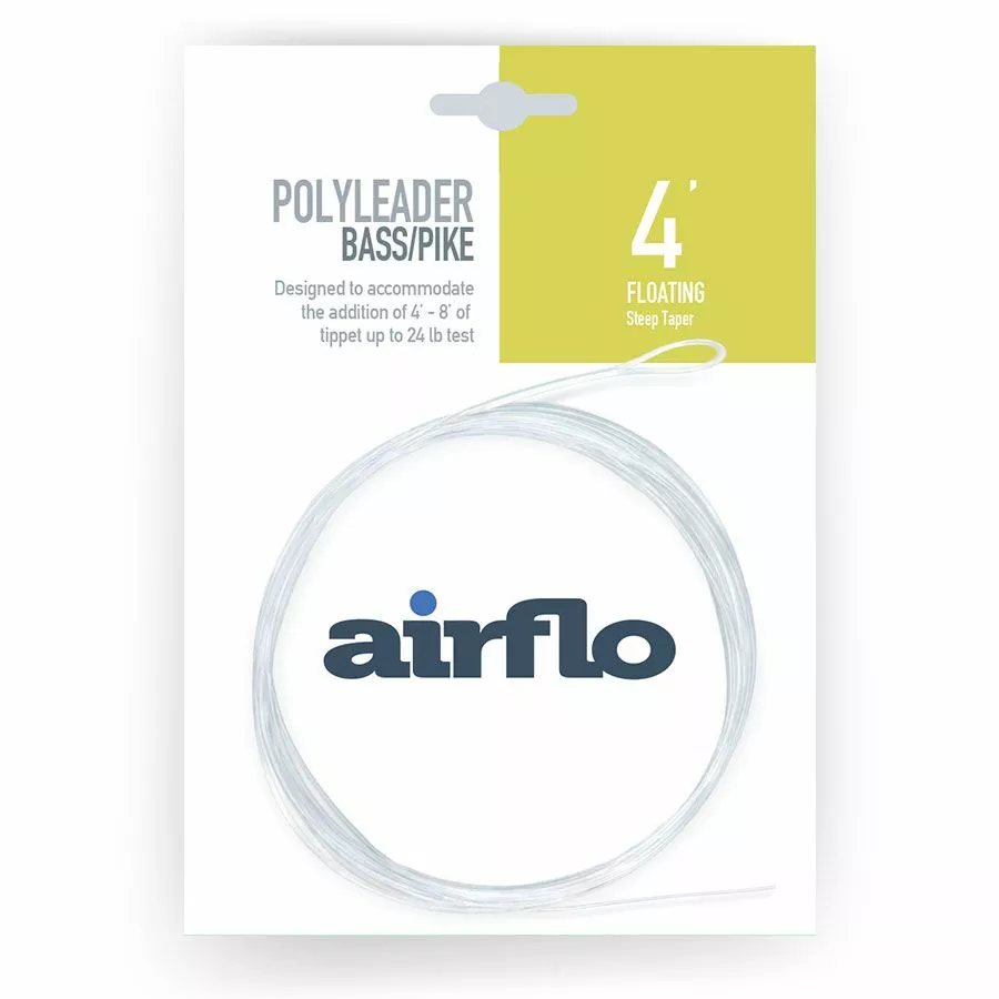 Airflo Polyleader Bass And Pike 4ft 1 Airflo Polyleader Bass And Pike 4ft