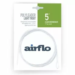 Airflo Polyleader Light Trout 5ft -Droge vliegen Winkel Airflo Polyleader Light Trout 5ft PFX 5LT light trout 5 intermediate
