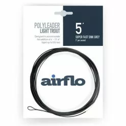 Airflo Polyleader Light Trout 5ft -Droge vliegen Winkel Airflo Polyleader Light Trout 5ft PFX 5LT light trout 5 super fast sink