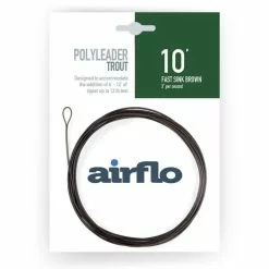 Airflo Polyleader Trout 10ft -Droge vliegen Winkel Airflo Polyleader Trout 10ft POL 10TR trout 10 fast sink
