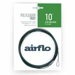 Airflo Polyleader Trout 10ft -Droge vliegen Winkel Airflo Polyleader Trout 10ft POL 10TR trout 10 sink slow sink