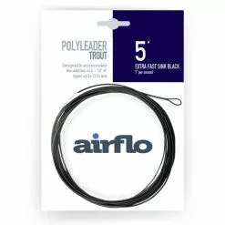 Airflo Polyleader Trout 5ft 15 Airflo Polyleader Trout 5ft -Droge vliegen Winkel Airflo Polyleader Trout 5ft POL 5TR trout 5 extra fast sink