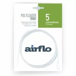 Airflo Polyleader Trout 5ft 11 Airflo Polyleader Trout 5ft -Droge vliegen Winkel Airflo Polyleader Trout 5ft POL 5TR trout 5 intermediate