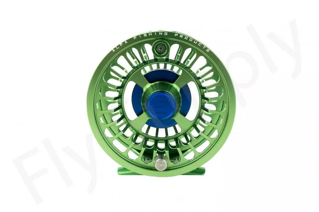 Alfa Arctic Reel Lime Green 3 Alfa Arctic Reel Lime Green - Afbeelding 3