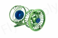 Alfa Arctic Reel Lime Green 19 Alfa Arctic Reel Lime Green -Droge vliegen Winkel Alfa Arctic Reel Lime Green ALFAARCTLG XXX dsc01340 bewerkt wm