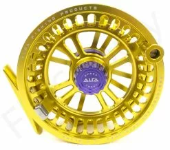 Alfa Arctic Speed Fly Reel Honey Yellow -Droge vliegen Winkel Alfa Arctic Speed Fly Reel Honey Yellow ALFA SPEEDHONYEL XXX dsc04305