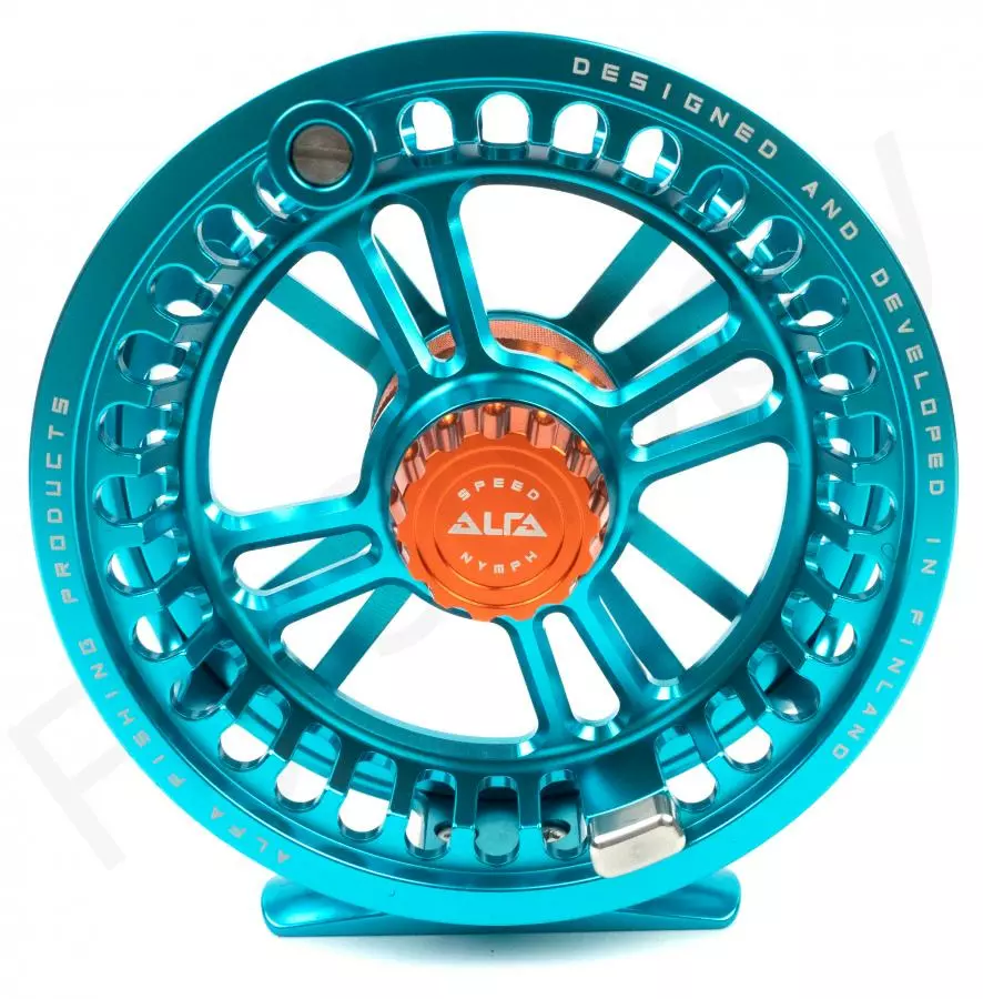 Alfa Arctic Speed Fly Reel Teal Blue 2 Alfa Arctic Speed Fly Reel Teal Blue - Afbeelding 2