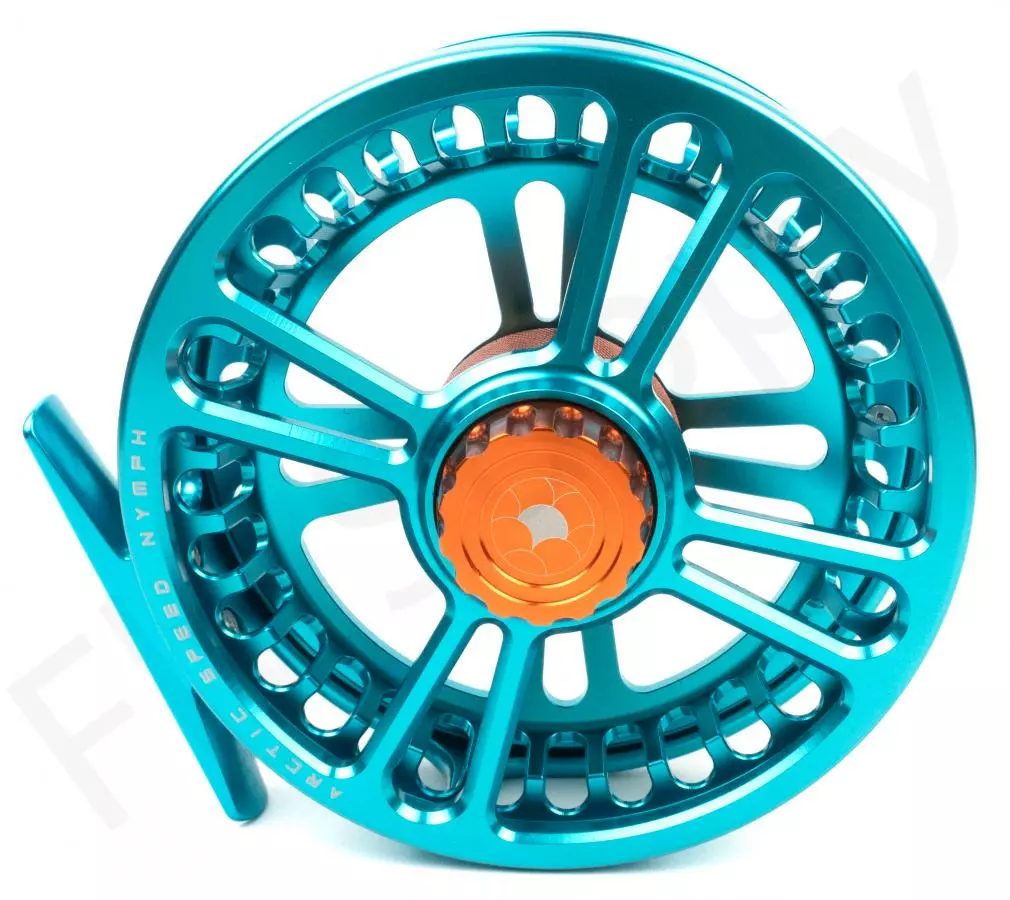 Alfa Arctic Speed Fly Reel Teal Blue 8 Alfa Arctic Speed Fly Reel Teal Blue - Afbeelding 8