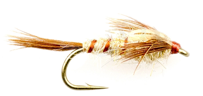Euro Flies All Purpose Nymph Tan #12 1 Euro Flies All Purpose Nymph Tan #12