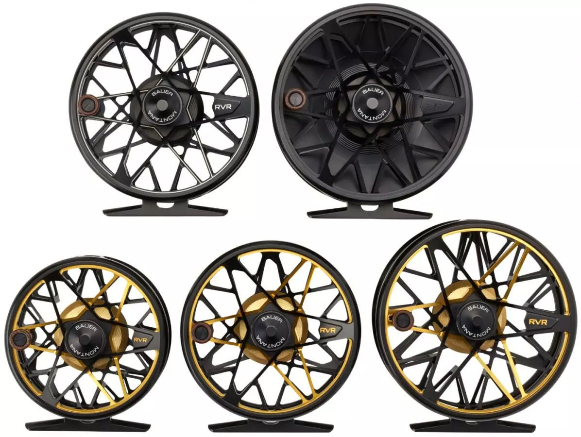 Bauer RVR Black/Gold Reel 5 Bauer RVR Black/Gold Reel - Afbeelding 5