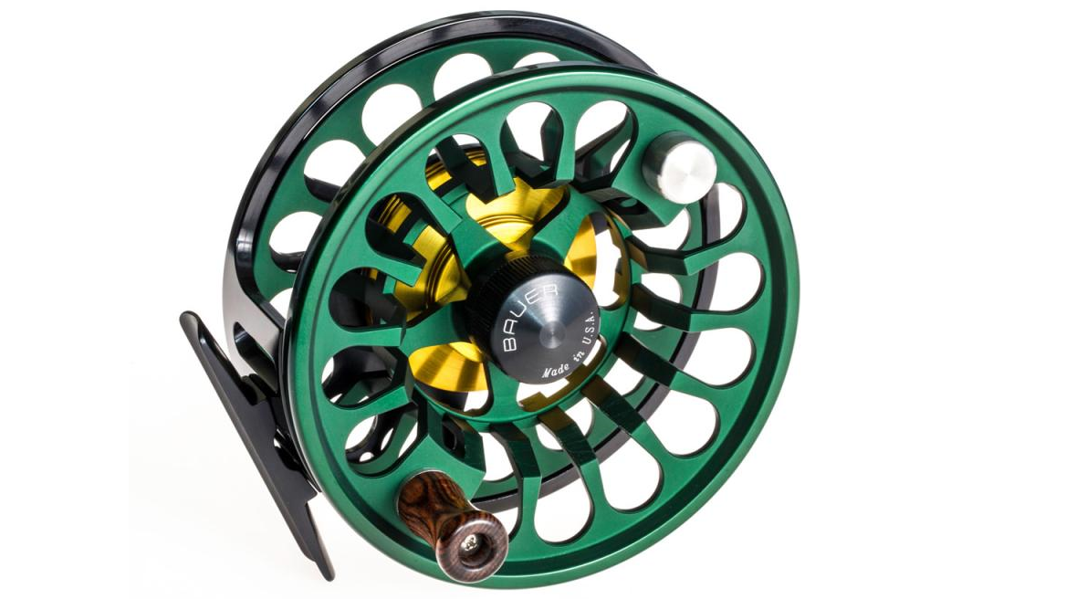 Bauer RX Fly Reel Black/Dark Green 1 Bauer RX Fly Reel Black/Dark Green