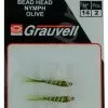 Bead Head Nymph Olive #14 - 2pc