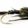 Euro Flies Brass Pheasant Tail Black #20
