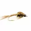 Euro Flies Brass Pheasant Tail Copper #16