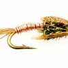 Euro Flies Brass Pheasant Tail Copper #18