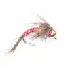 Euro Flies Brassie Red Patridge Goldbead Nymph #14