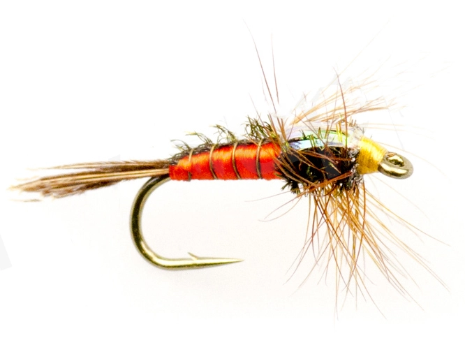 Euro Flies Carrot Nymph #12 1 Euro Flies Carrot Nymph #12