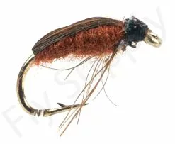 Euro Flies Deckon Beetle Brown #16