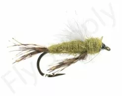 Euro Flies Emerger Nymph Sulpher #16