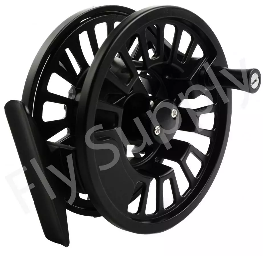 Euro Flies Aluminium Reel Black 3 Euro Flies Aluminium Reel Black - Afbeelding 3
