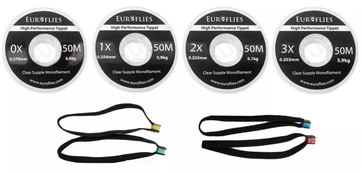 Euro Flies Monofilament Tippet Set 4 Euro Flies Monofilament Tippet Set - Afbeelding 4