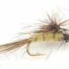 Euro Flies Parachute Adams Yellow Body #18