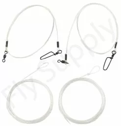 Euro Flies Predator Leader Set With Fluorocarbon Bite Guards