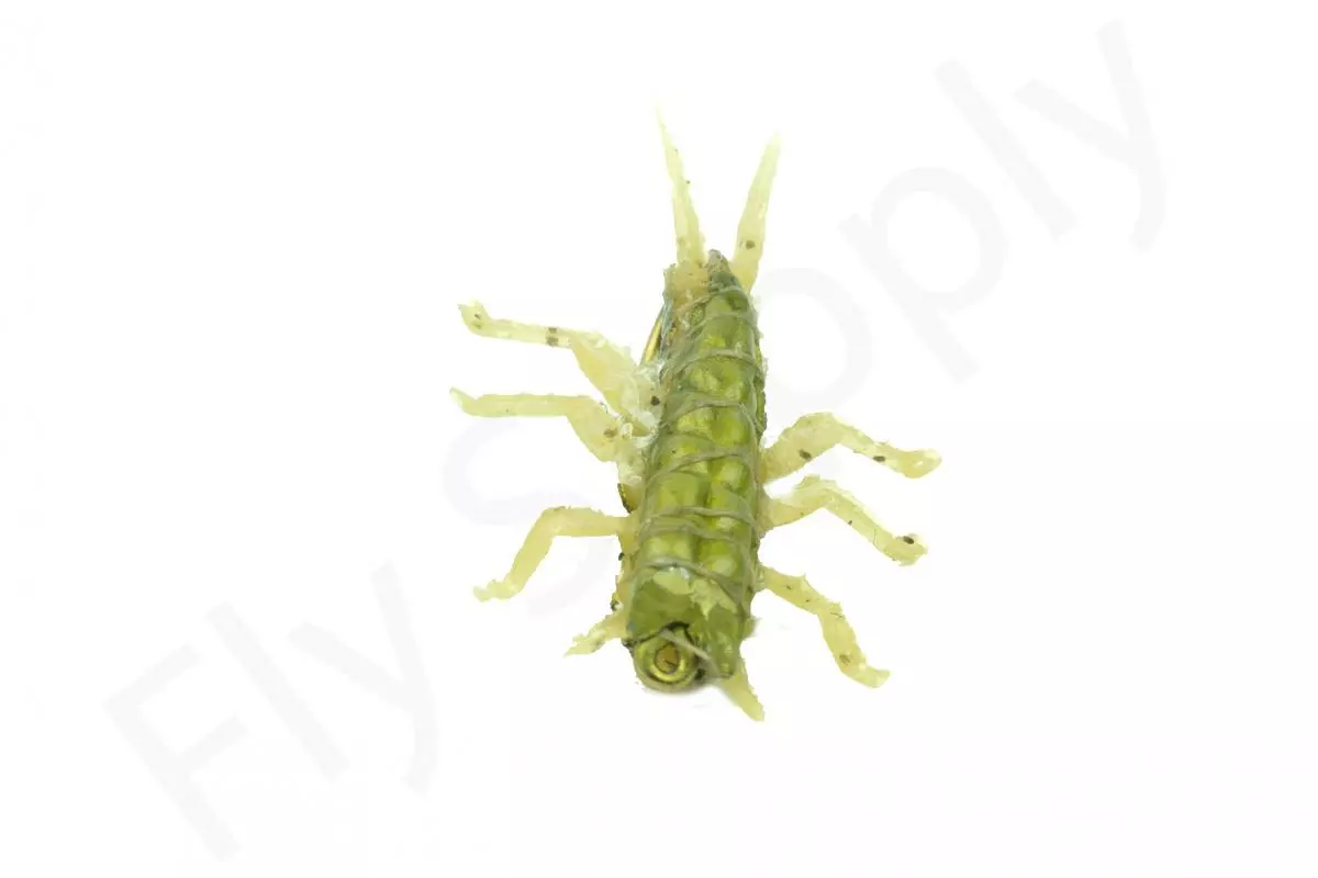 Euro Flies Stone Fly Jig Yellow #12 3 Euro Flies Stone Fly Jig Yellow #12 - Afbeelding 3