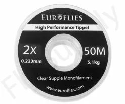 Euro Flies Supple Co-Polymer Tippet Spool 50mtr 13 Euro Flies Supple Co-Polymer Tippet Spool 50mtr -Droge vliegen Winkel Euro Flies Supple Co Polymer Tippet Spool 50mtr EF SUP50TIPPET XX 2x