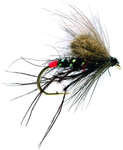 Fulling Mill CDC Hopper Bibio #12 1 Fulling Mill CDC Hopper Bibio #12