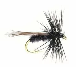 Fulling Mill Caddis Mini Black #20