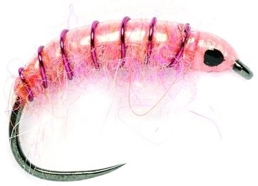 Fulling Mill Dirty Pink Shrimp Barbless #16 1 Fulling Mill Dirty Pink Shrimp Barbless #16