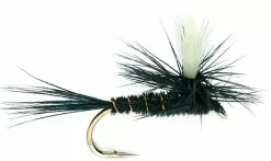 Fulling Mill Parachute Black Gnat #16