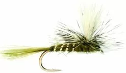 Fulling Mill Parachute Hares Ear Olive #14
