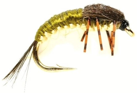 Fulling Mill Polish Nymph Cream/Olive #10 1 Fulling Mill Polish Nymph Cream/Olive #10