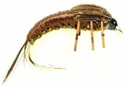 Fulling Mill Polish Nymph Olive/Brown #12