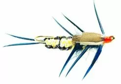 Fulling Mill Stonefly Creeper Gold Nugget #8