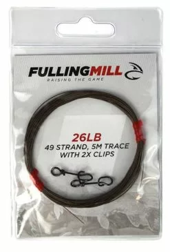 Fulling Mill Trace Wire 26lb 49 Strand