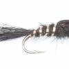Euro Flies Hares Ear Black #12