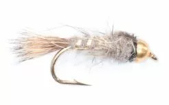 Euro Flies Hares Ear Nymph Natural #12