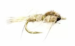 Euro Flies Hares Ear Nymph Natural #20