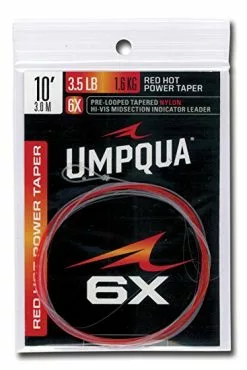 Umpqua Hot Pink Power Taper 10ft Nymph Leader