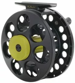 Vision Kalu Black Reel Green Knob